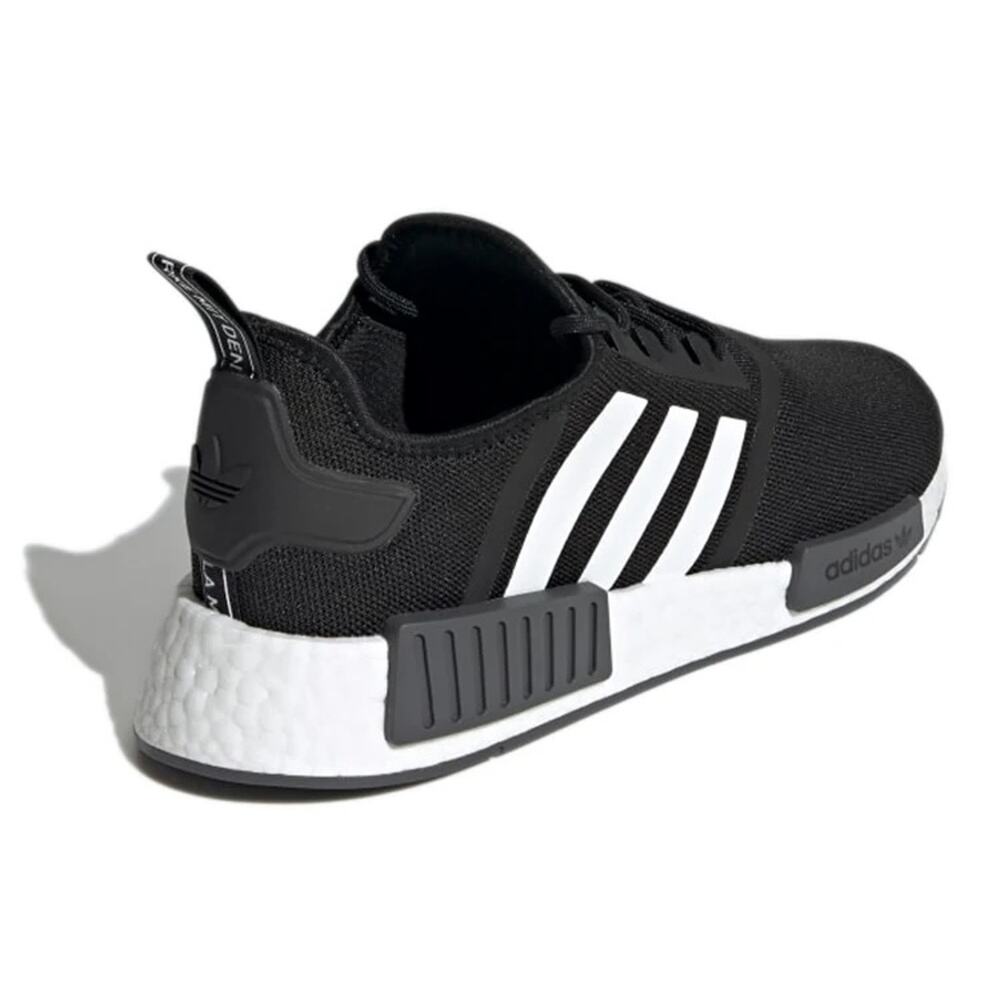 adidas NMD_R1 Primeblue Black White Gray Size 9 Low Top Sneakers Shoes GZ9258 - Picture 2 of 12